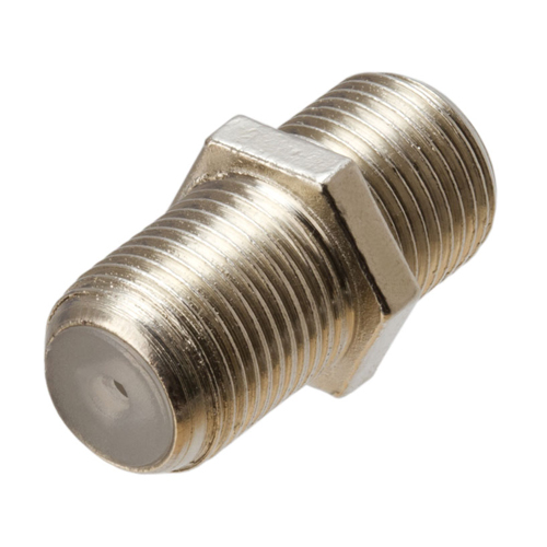 Picture of Cmple 1184-N F-Type Coaxial Jack to Jack Coupler Adapter  - Pack of 10