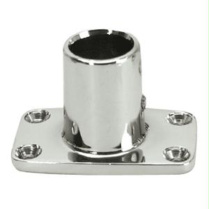 1in. O.D. 90° Rectangular Base SS Rail Fitting - Stainless Steel - 1in. O.D. - Durable Construction