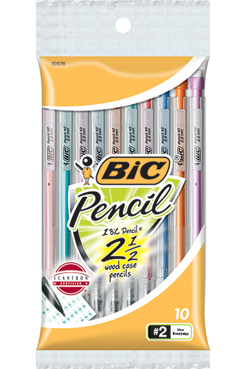 Picture of Bic Usa Inc BICMPLWP101BK Bic Mechanical Pencils 0.9Mm 10Pk