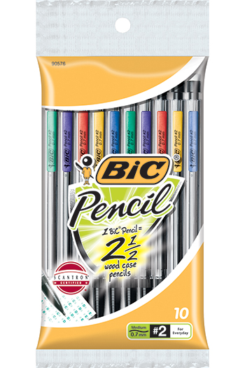 Picture of Bic Usa Inc BICMPP101 Bic Mechanical Pencils 0.7Mm 10Pk