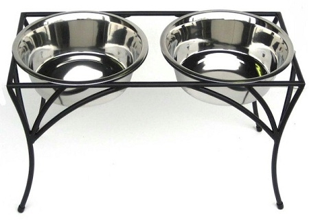 Picture of PetsStop RDB27L Arbor Double Diner Raised Feeder - Large