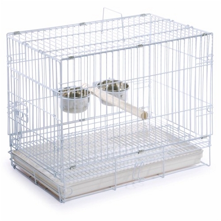 Picture of Prevue Hendryx PP-1305 White Travel Bird Cage