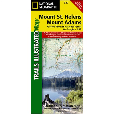 Picture of National Geographic Maps TI00000822 Mount St. Helens - Mount Adams - Gifford-Pinchot National Forest Map