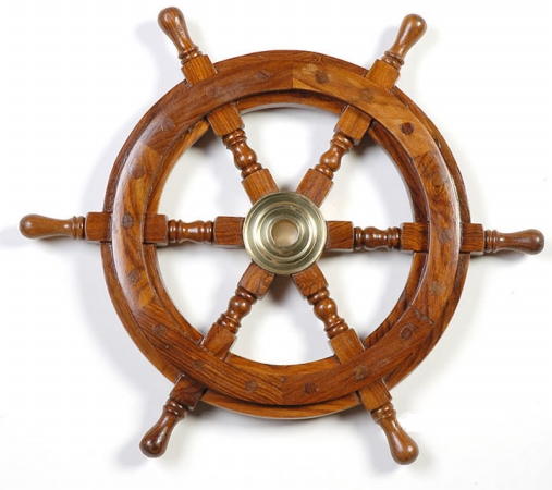 Picture of Old Modern Handicrafts ND035 Ship Wheel-36 inches