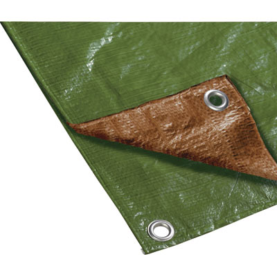 Picture of Wetsel 651051 Tarp  Brown-Green 8 X 10