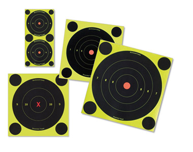 Picture of Birchwood Casey BC-B16-12 Birchwood Casey Shoot - N - C 6 in.  Targets  12 Bullseye Targets  48 Pasters
