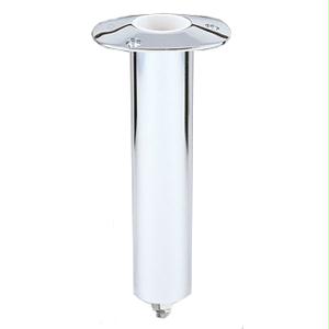 Lees 0 Degree SS Flush Mount Swivel Base Rod Holder - 2in. x 9in. - Medium