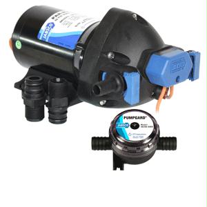 Par-Max Shower Drain/General Purpose Pump - 3.5GPM-25psi-12VDC - w/Strainer
