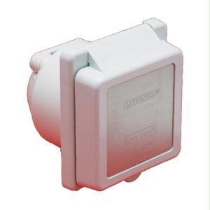 Picture of Marinco 301EL-B 30A Power Inlet - White - 125V