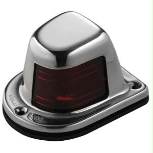 Picture of Attwood 1-Mile Deck Mount  Red Sidelight - 12V - Stainless Steel Housing