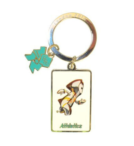 OLK121 Key Chain- LED- Starfish- Blue