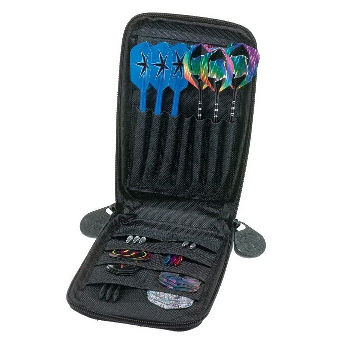 Picture of GLD Casemaster 36-0909-01 Mini Pro Black Leather Dart Case