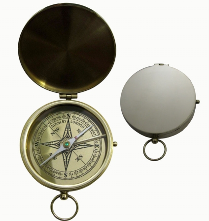 Picture of Old Modern Handicrafts ND007 Lid compass in wooden box