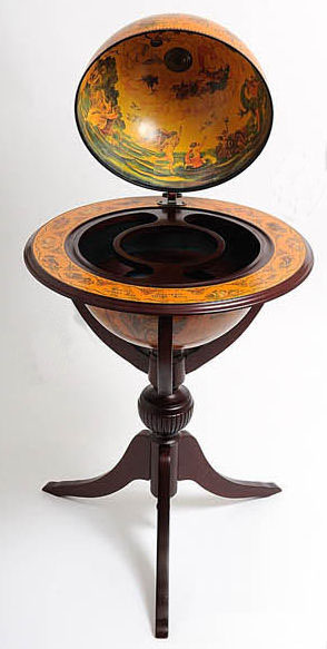 Picture of Old Modern Handicrafts NG003 Globe bar 17 .75 inches - 3 legs