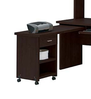 Picture of Acme Furniture Industry 04694 Linda Desk with Storage Base in Espresso