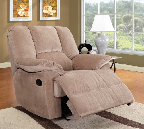 Acme Furniture Industry 59093 Oliver Glider Recliner in Sage Corduroy