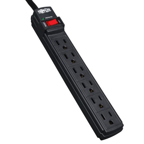 Tripp-Lite TLP6B Power Surge 6 Outlet 6 feet 360-Joules Surge Suppressor Retail -  Tripp Lite