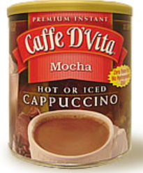Picture of Caffe DVita F-DV-1C-06-MCHA-NU Mocha Cappuccino 6 1lb canisters