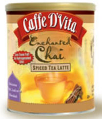 Picture of Caffe DVita F-EC-1C-06-SPCT-21 Enchanted Chai Spiced Tea Latte 6 1lb canisters