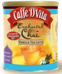 Picture of Caffe DVita F-EC-1C-06-VCCT-21 Enchanted Chai Vanilla Tea Latte 6 1lb canisters