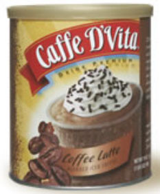 Picture of Caffe DVita F-DV-1C-06-COFF-IC Coffee Latte Blended Iced Coffee 6 1lb canisters