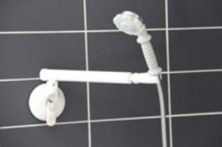 Picture of Clarke Health Care R1499202S SHOWER HEAD HOLDER  SWIVEL WITH INDICATOR