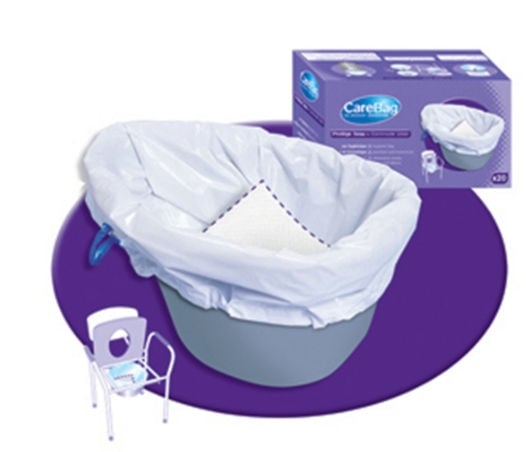 Picture of Clarke Health Care C7831738CS CAREBAG COMMODE LINER  ROUND -CASE