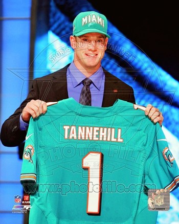 Picture of Commerce Interface Posterazzi PFSAAOU20101 Ryan Tannehill 2012 NFL Draft num. 8 Draft Pick Photo Print -8.00 x 10.00