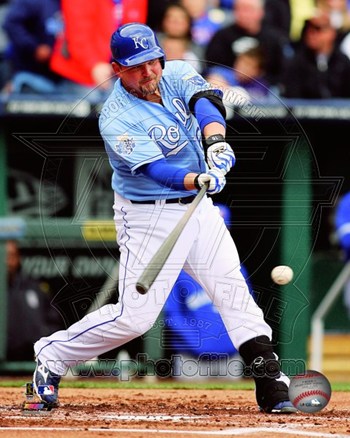 Picture of Posterazzi PFSAAOV04201 Billy Butler 2012 Action Photo Print -8.00 x 10.00