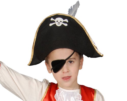 Foldable Pirate Hat - Kids
