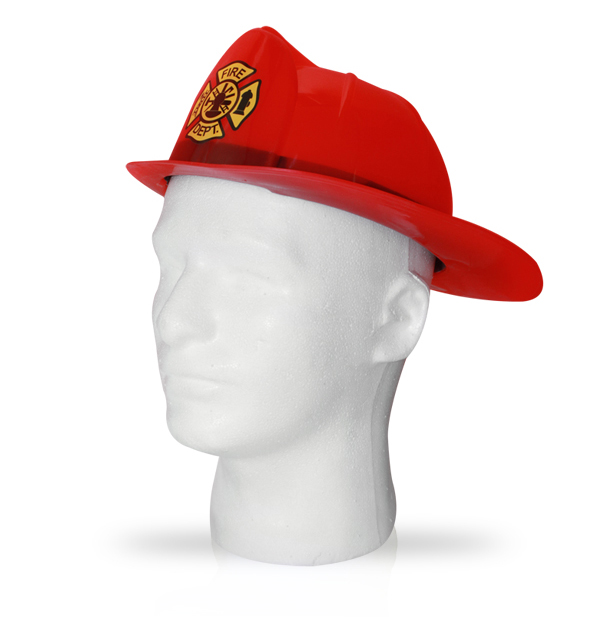 Picture of Dress Up America Firehr-A Red Fire Helmet - Size Adult