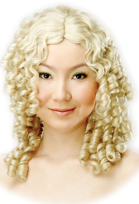 Picture of Dress Up America 259 Blond Ringletts Wig