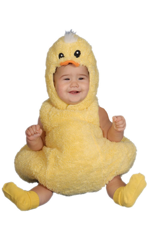 Picture of Dress Up America 280-6-12 Cute Little Baby Duck Costume Set - 6-12 months
