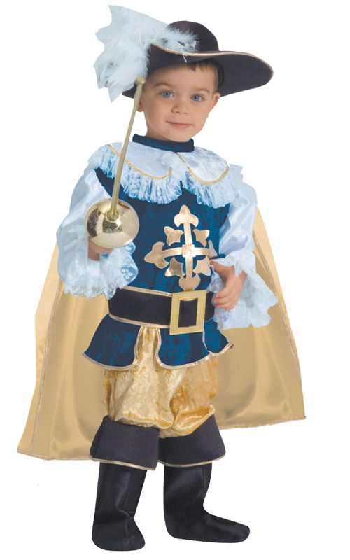 Picture of Dress Up America 438-T2 Deluxe Musketeer - Toddler T2