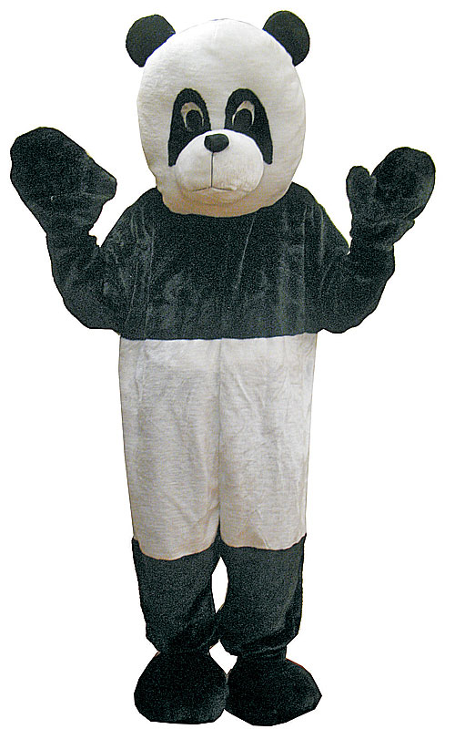 Picture of Dress Up America 475-Adult Panda Mascot Costume Set - Adult