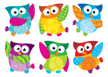 Picture of Trend Enterprises Inc. T-10996 Owl Stars Classic Accents Variety Pack