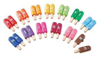 Picture of Learning Resources LER7345 Smart Snacks Alpha Pops