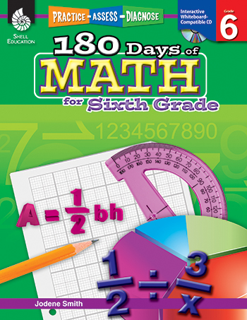 180 Days Of Math Gr 6