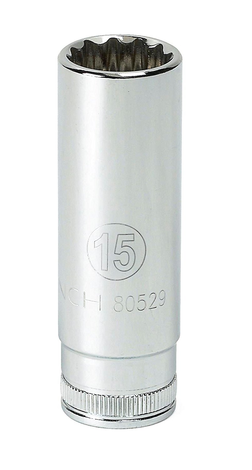 .38 Drive 12MM 6 Point Deep Metric Socket