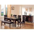 Acme Furniture Industry 07058 Danville Dining Table with Marble Top in Black Acme Furniture Industry 07058 Danville Dining Table with Marble Top in Black