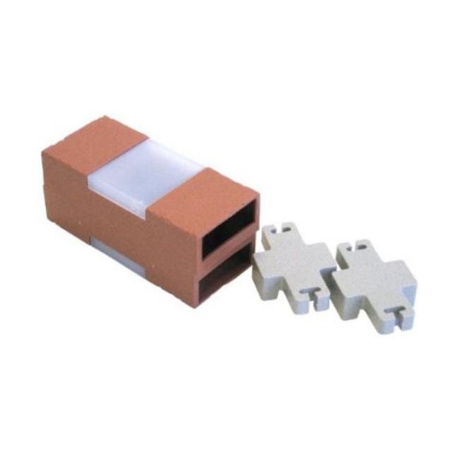 Argee Corp RG840S Lets Edge It Plastic Brick Edging - with Built-In Solar Lights