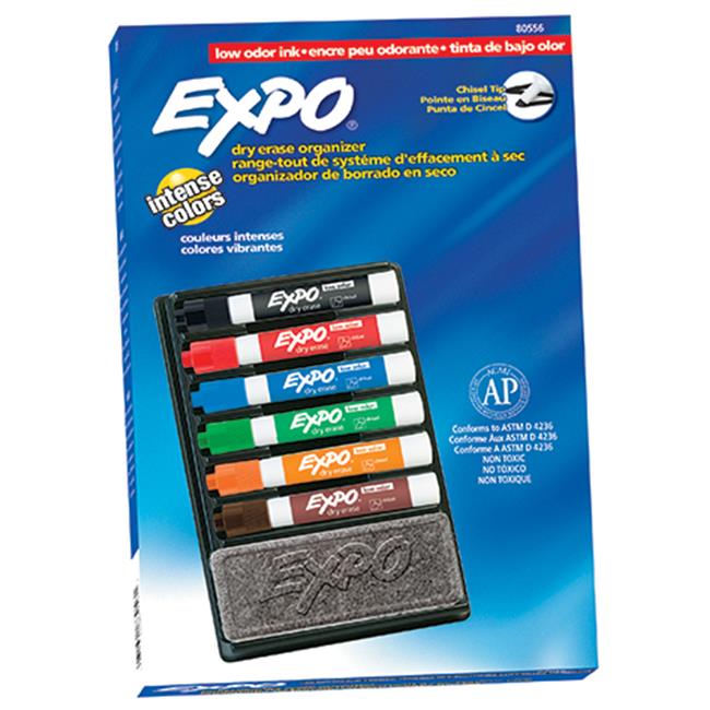 Sanford L.P. SAN80556 Expo Low Odor 6 Marker Organizers