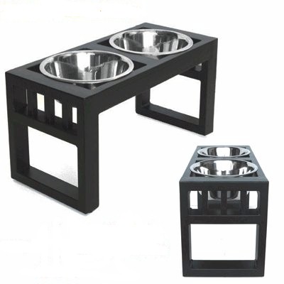 Picture of PetsStop RDB25-15 Libro Double Diner - Large