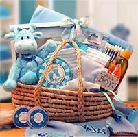 Picture of Gift Basket Drop Shipping 890193B Our Precious Baby Carrier-Blue