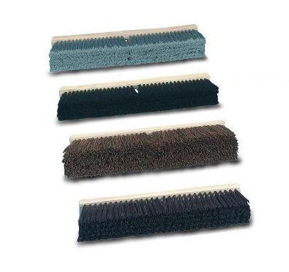 Picture of Boardwalk BWK 20418 18 in. x 3 in. Flagged Polypropylene Floor Brushes - Gray