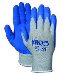 Picture of Mcr Safety MCR 96731M Medium Memphis Flex Seamless Nylon Knit Gloves - Blue-Gray