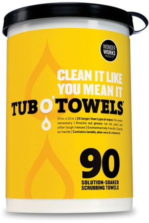 Picture of Federal Process TW90 Tub O&apos; Towels 10 in. x 12 in. 90-Pkg