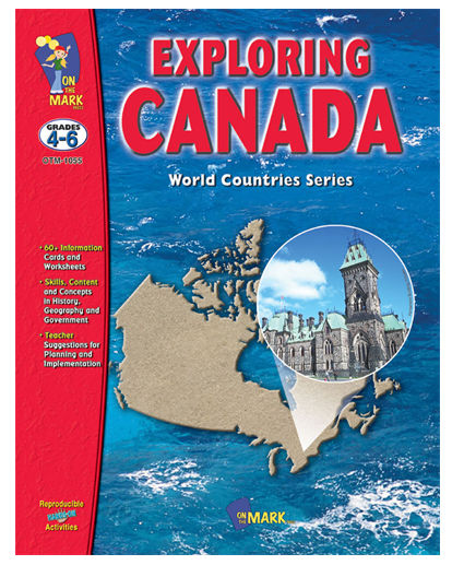 Picture of On The Mark Press OTM1055 Exploring Canada Gr. 4-6