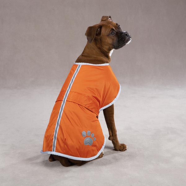 Nor'Easter Blanket Coat Small/Medium Orange -