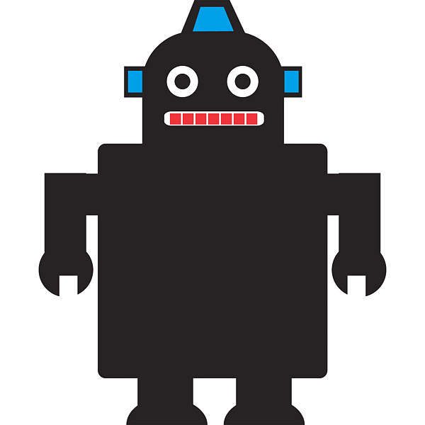 Sassafras Enterprises  Kid Robot Chalkboard